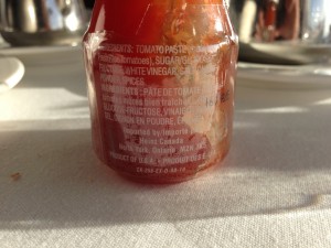 Canadian Ketchup Label how to lose fat tips