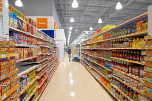 supermarket aisle